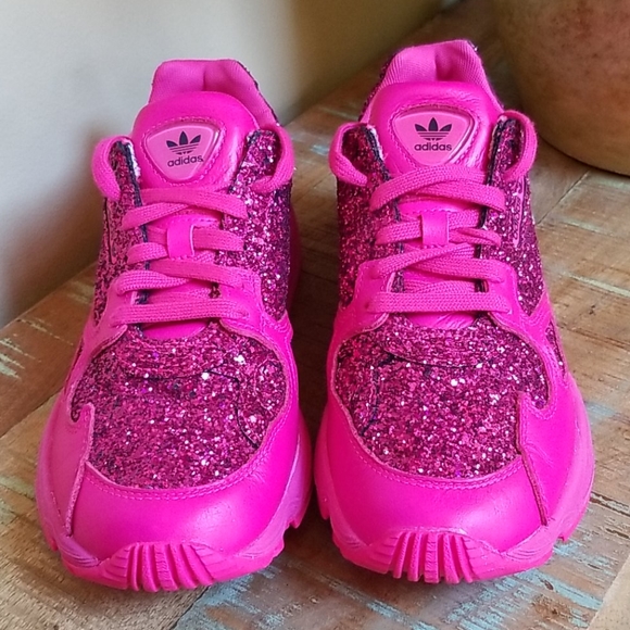 pink glitter falcons